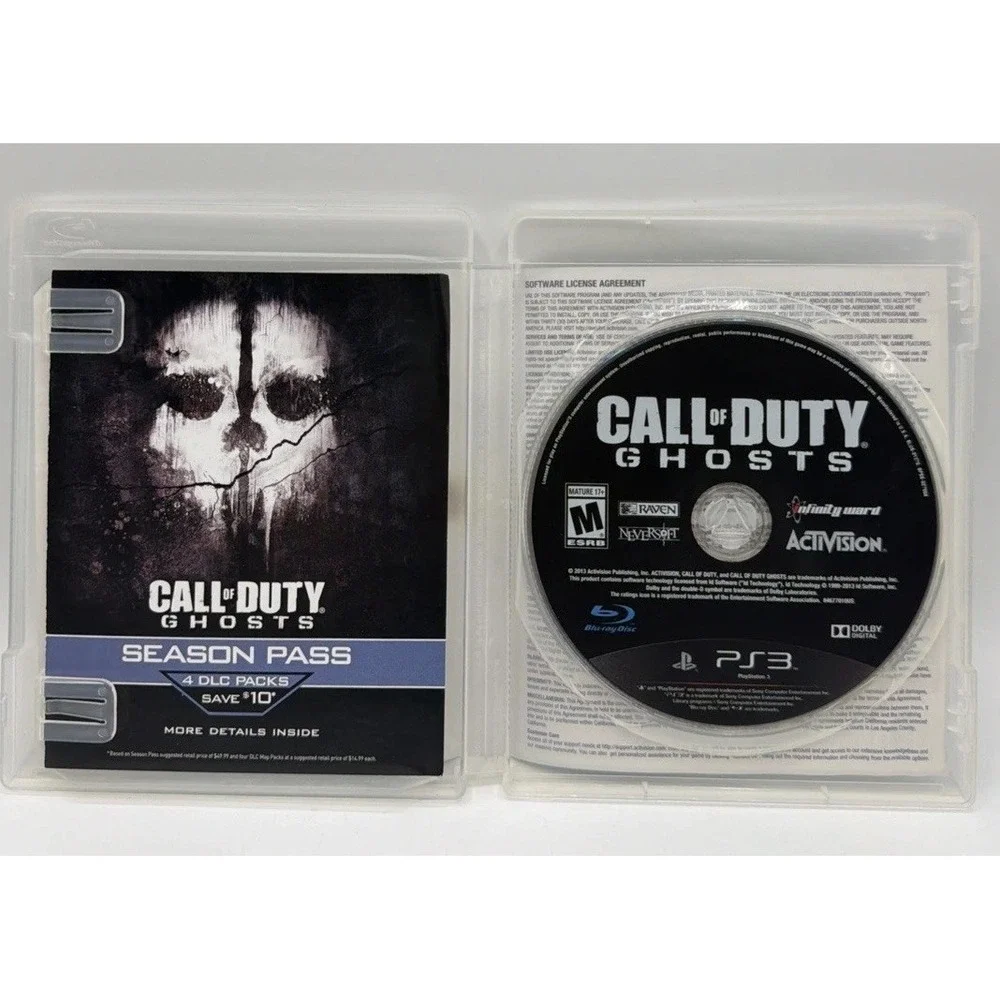 Call of Duty: Ghosts Sony PlayStation 3/PS3 Complete In Box CIB